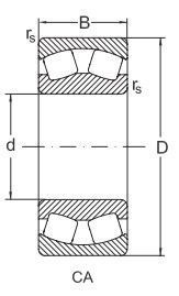 Подшипник 23180 CAW33 00000003567 фото